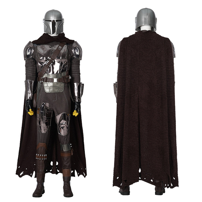 The Mandalorian Season 3 Din Djarin Beskar Armor Cosplay Costume Halloween Carnival Suit - Image 2