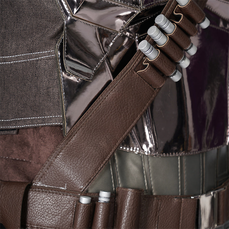 The Mandalorian Season 3 Din Djarin Beskar Armor Cosplay Costume Halloween Carnival Suit - Image 17