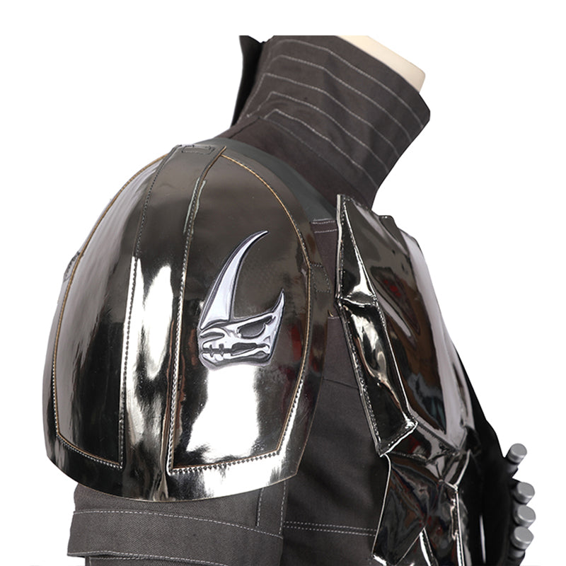 The Mandalorian Season 2 Cosplay Beskar Armor Uniform Din Djarin Helmet Full Set - Image 11