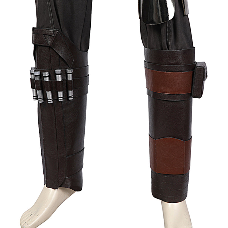 The Mandalorian Season 2 Cosplay Beskar Armor Uniform Din Djarin Helmet Full Set - Image 19