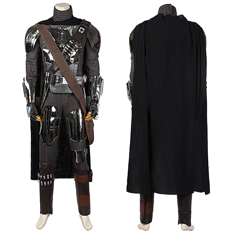 The Mandalorian Season 2 Cosplay Beskar Armor Uniform Din Djarin Helmet Full Set - Image 2