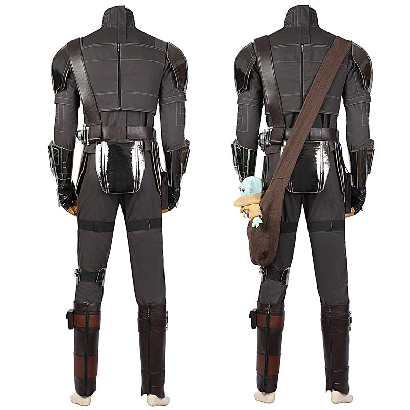 The Mandalorian Season 2 Cosplay Beskar Armor Uniform Din Djarin Helmet Full Set - Image 3