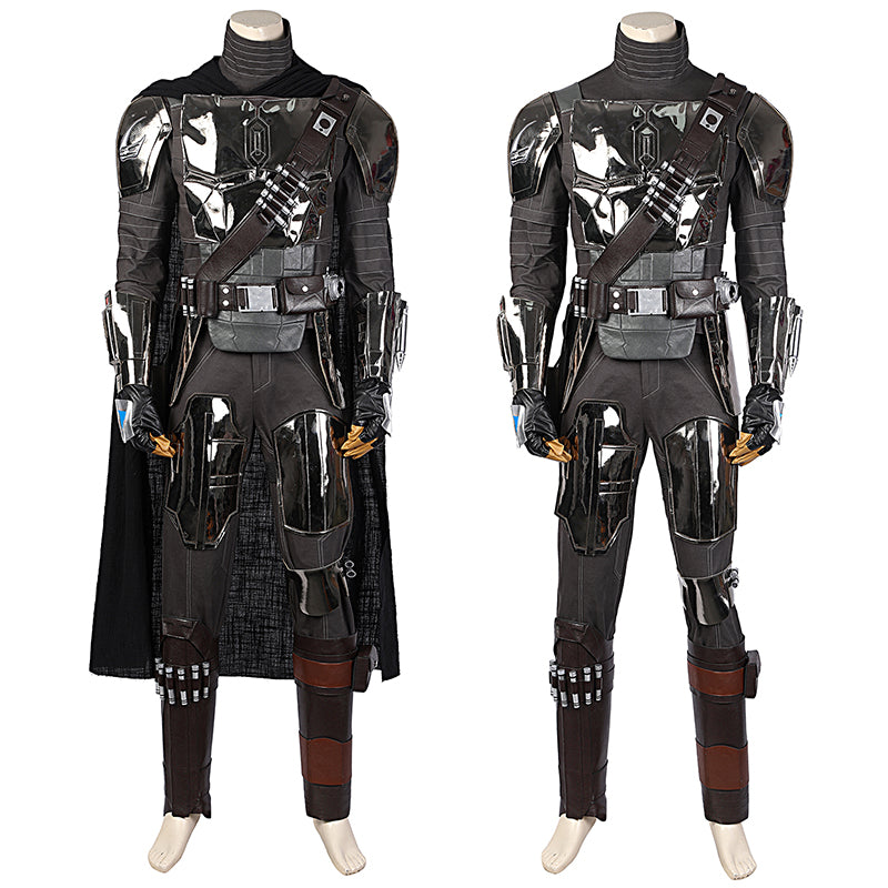 The Mandalorian Season 2 Cosplay Beskar Armor Uniform Din Djarin Helmet Full Set - Image 5
