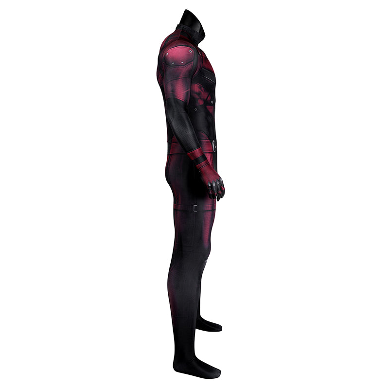 Superhero Daredevil Cosplay Matt Murdock Costume Jumpsuit Halloween Party Suit - Image 4