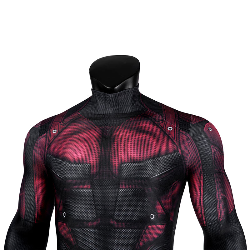 Superhero Daredevil Cosplay Matt Murdock Costume Jumpsuit Halloween Party Suit - Image 6