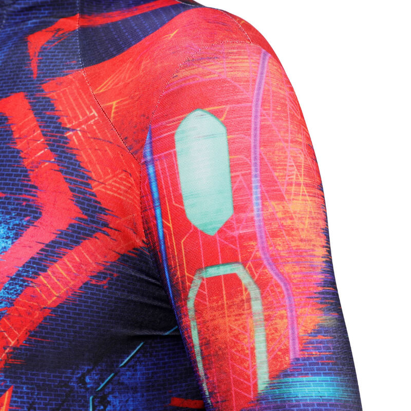 Kids Miguel O'hara Spider Verse Cosplay Spider-Man Across The Spider-Verse Spiderman 2099 Bodysuit - Image 8