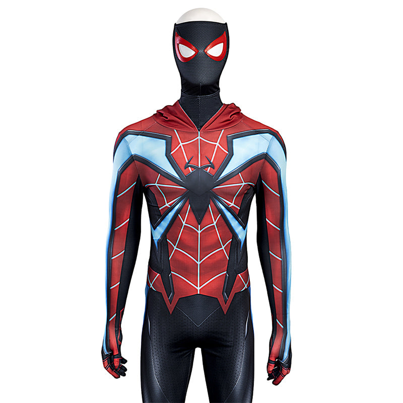 Miles Morales Evolved Suit Spider-Man 2 PS5 Cosplay Costumes Halloween Jumpsuit - Image 11