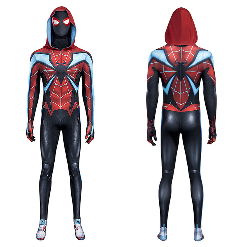 Miles Morales Evolved Suit Spider-Man 2 PS5 Cosplay Costumes Halloween Jumpsuit - Image 6