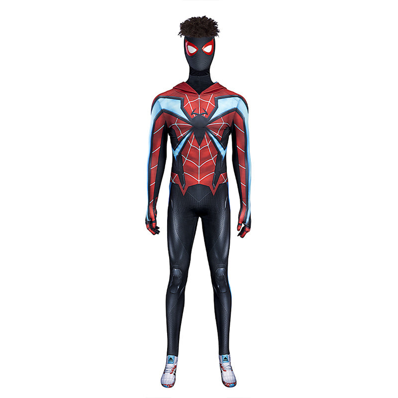 Miles Morales Evolved Suit Spider-Man 2 PS5 Cosplay Costumes Halloween Jumpsuit - Image 2