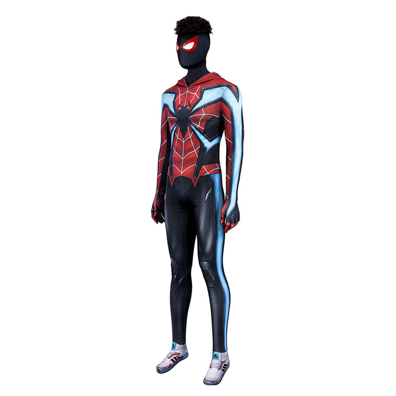 Miles Morales Evolved Suit Spider-Man 2 PS5 Cosplay Costumes Halloween Jumpsuit - Image 3