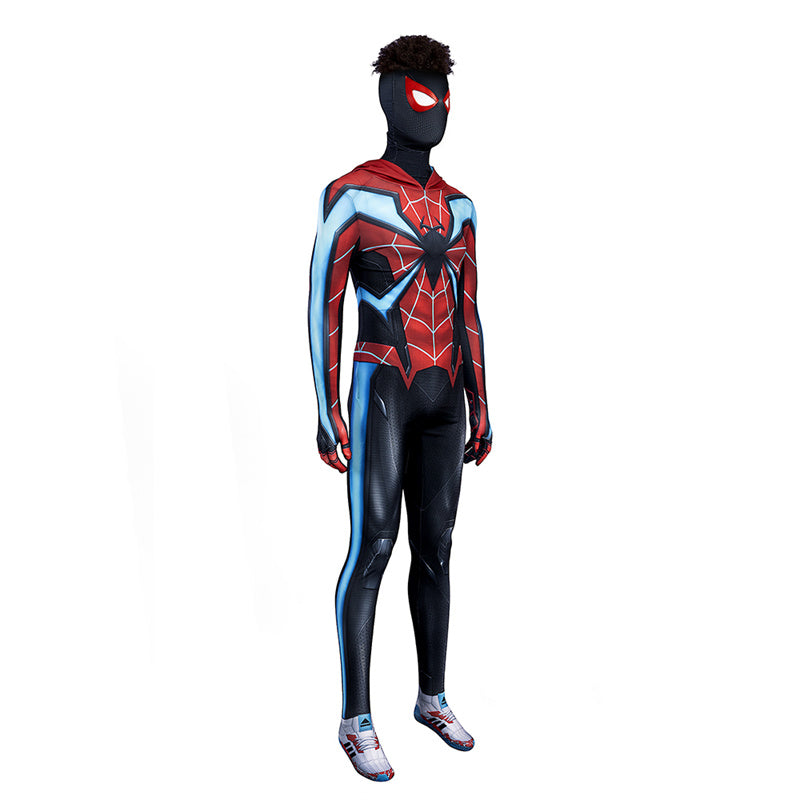 Miles Morales Evolved Suit Spider-Man 2 PS5 Cosplay Costumes Halloween Jumpsuit - Image 4