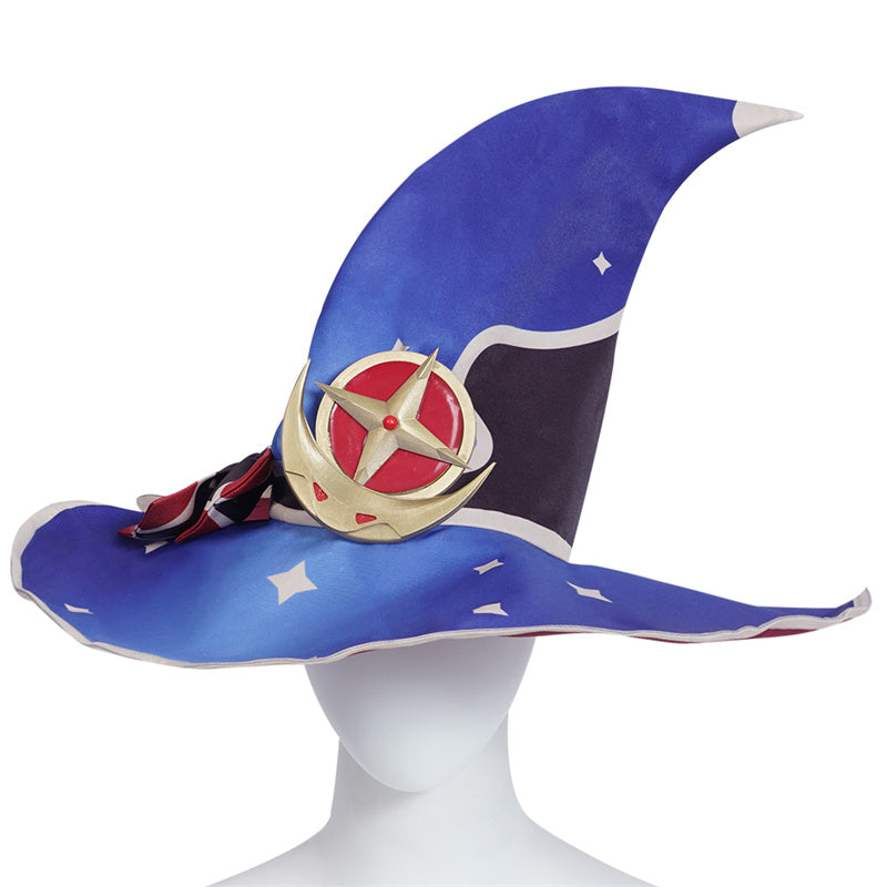 Genshin Impact Mona Megistus Cosplay Costume Anime Astrologist Purple Uniform Halloween Party Dress - Image 7