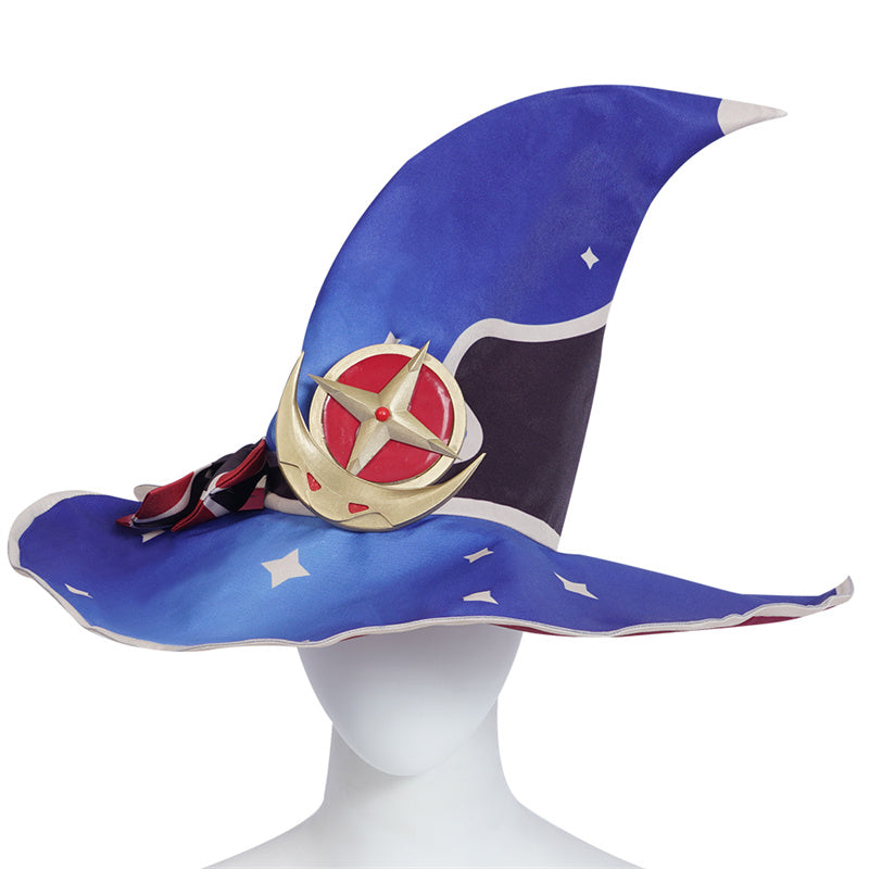 Genshin Impact Mona Megistus Cosplay Costume Anime Astrologist Purple Uniform Halloween Party Dress - Image 8