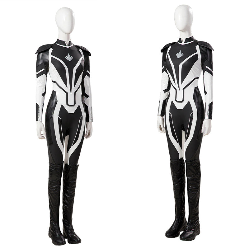 Monica Rambeau Cosplay Costume Superhero Captain Spectrum Halloween Outfit - Image 3
