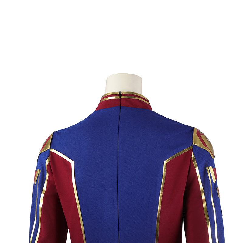 2023 Ms. Marvel Cosplay Captain Marvel Kamala Khan Costume Halloween Party Suit - Image 11