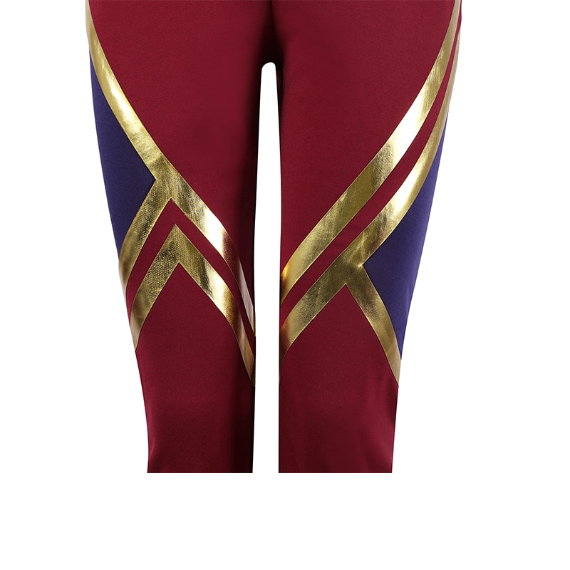 2023 Ms. Marvel Cosplay Captain Marvel Kamala Khan Costume Halloween Party Suit - Image 12
