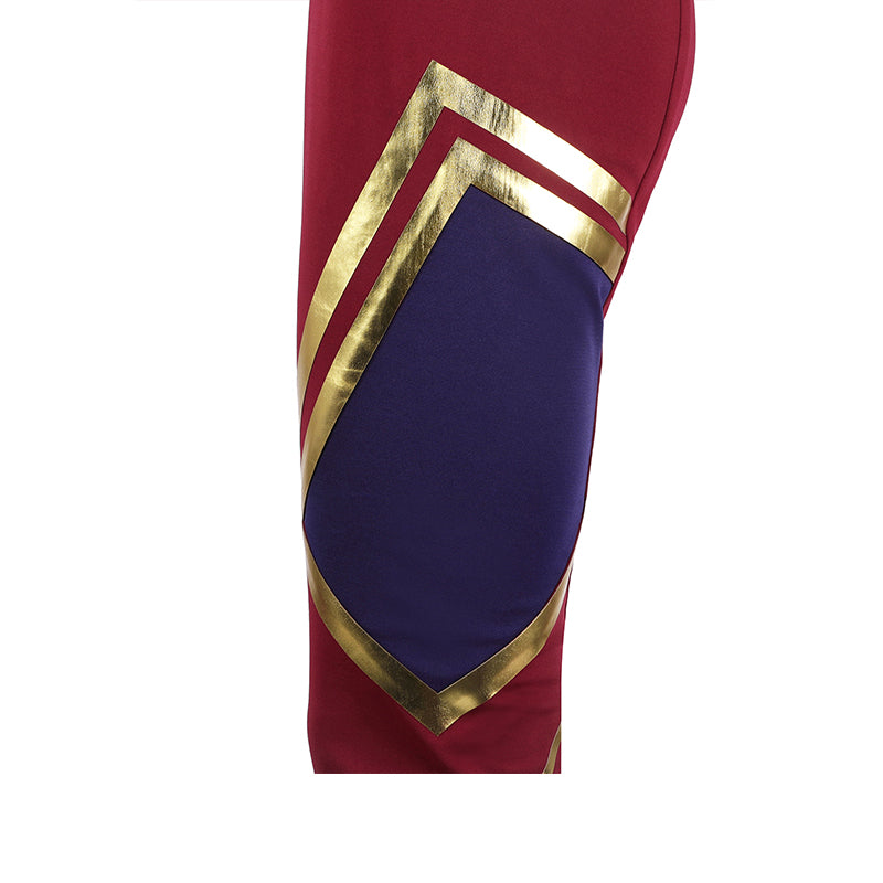 2023 Ms. Marvel Cosplay Captain Marvel Kamala Khan Costume Halloween Party Suit - Image 13