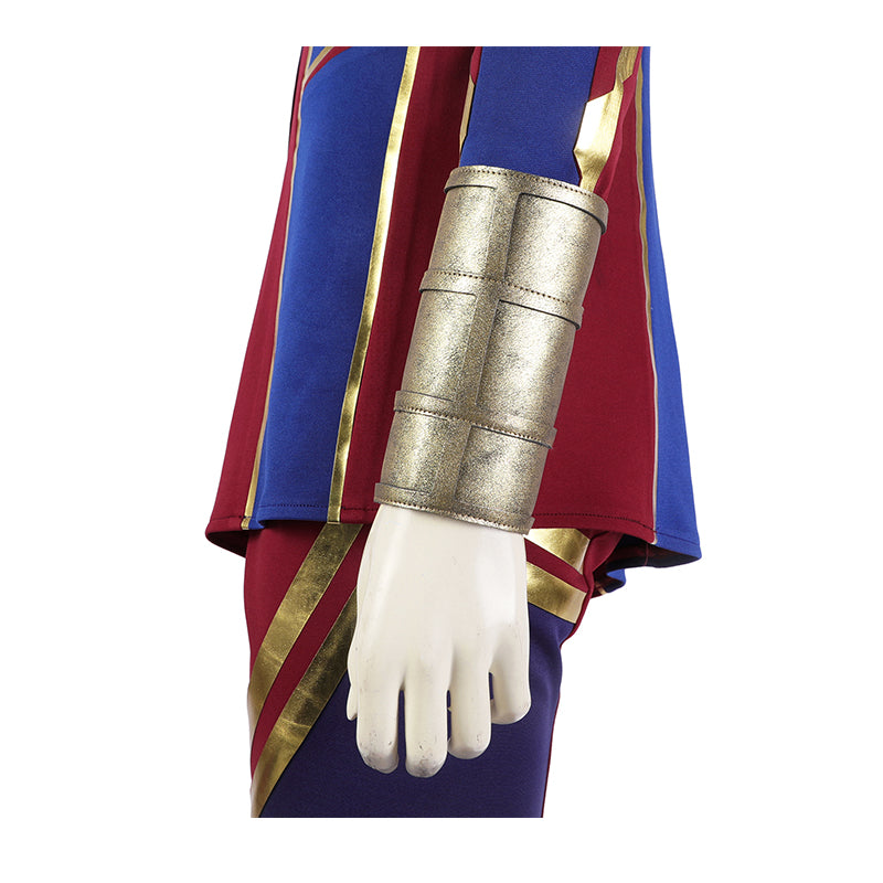 2023 Ms. Marvel Cosplay Captain Marvel Kamala Khan Costume Halloween Party Suit - Image 5