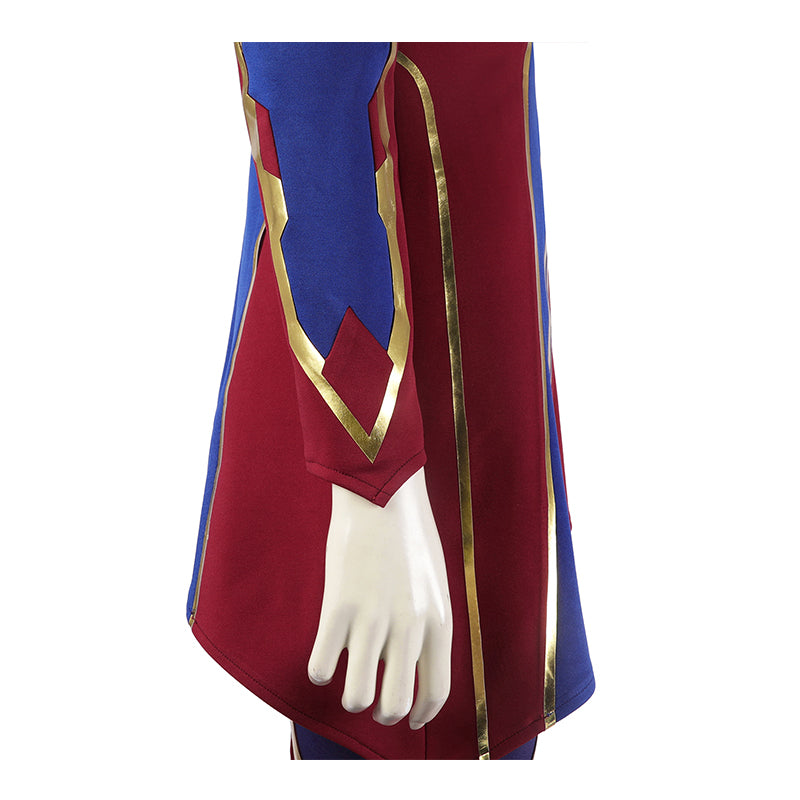 2023 Ms. Marvel Cosplay Captain Marvel Kamala Khan Costume Halloween Party Suit - Image 7