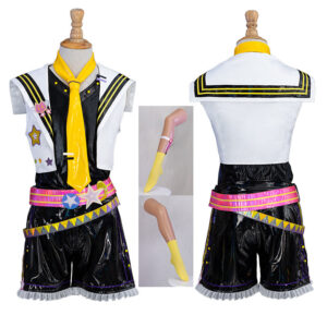 Muse Dash Len Cosplay Muse Dash Hatsune Miku Collaboration Kagamine Len Costume Halloween Outfit
