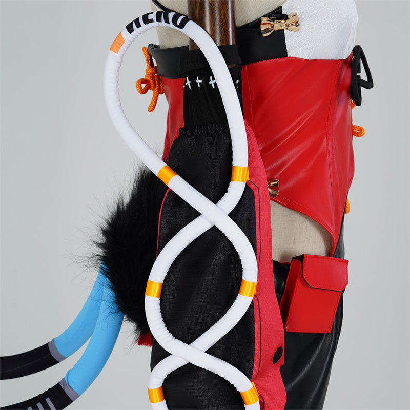 Zenless Zone Zero Nekomiya Mana Cosplay Costume Gameplay Women Suit Uniform With Tail - Image 10