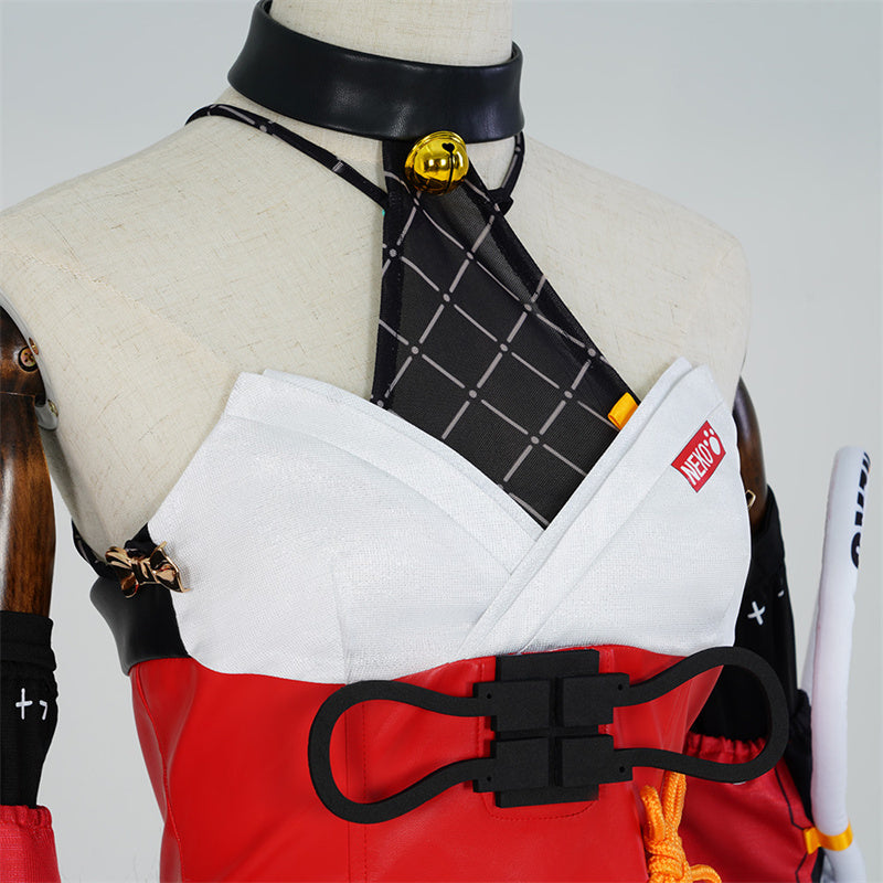Zenless Zone Zero Nekomiya Mana Cosplay Costume Gameplay Women Suit Uniform With Tail - Image 13