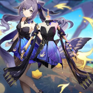 New Keqing Outfit Genshin Impact Cosplay Costumes Anime Keqing Costumes