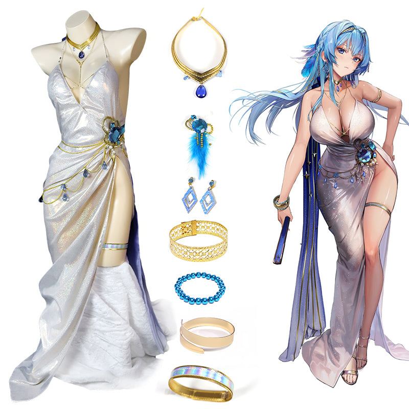 Goddess of Victory Nikke Helm Shinning Sexy Dress Cosplay Costume Halloween Carnival Suit