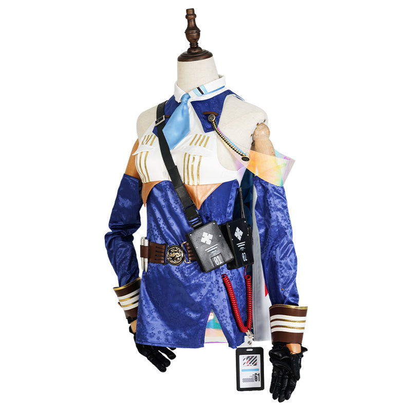 Nikke Goddess of Victory Marian Cosplay Costume Gameplay Silver Force Marian Battle Suit - Image 4