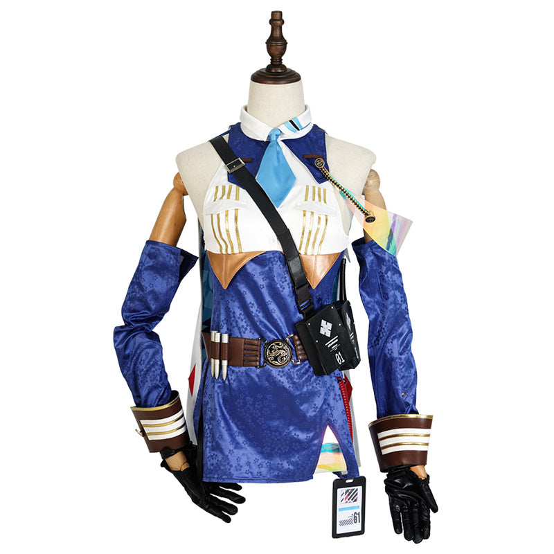 Nikke Goddess of Victory Marian Cosplay Costume Gameplay Silver Force Marian Battle Suit - Image 2