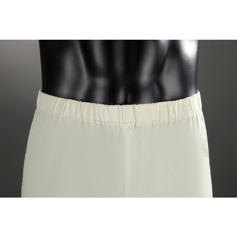 Obi-Wan Kenobi Cosplay Costume Attack of The Clones White Suit Halloween Outfit - Image 21