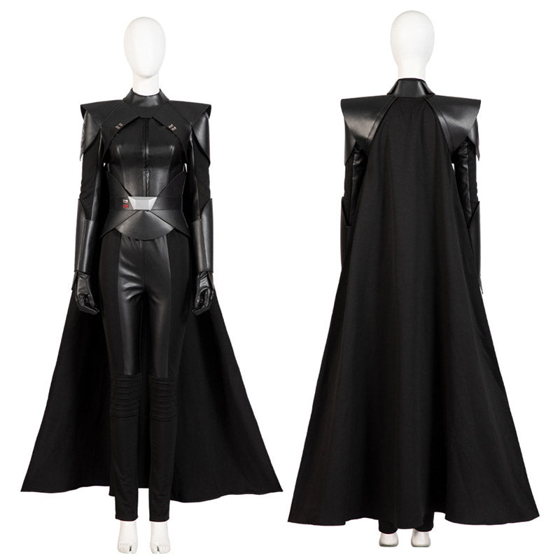 Obi-Wan Kenobi Costume Reva Sevander Third Sister Cosplay Black Cloak Outfit - Image 5
