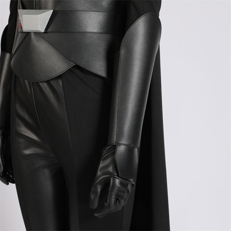 Obi-Wan Kenobi Costume Reva Sevander Third Sister Cosplay Black Cloak Outfit - Image 19