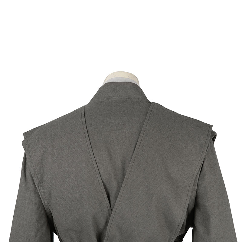 Obi-Wan Season 1 Cosplay Costumes Star Wars Obi-Wan Kenobi Grey Suit - Image 14