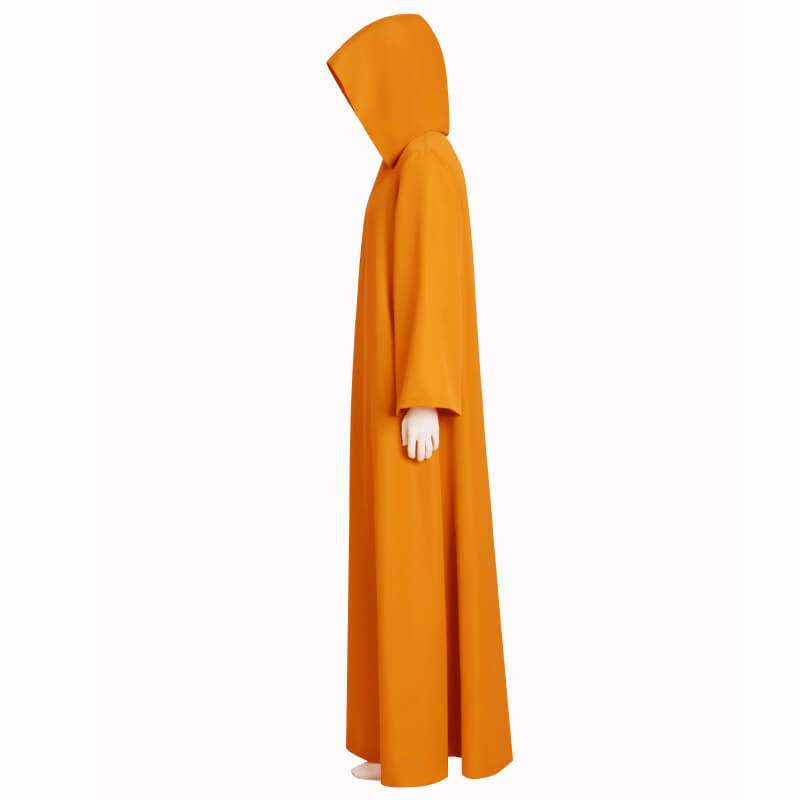 Orange Wizard Cloak Shadow Wizard Money Gang Orange Robe Halloween Costume - Image 4