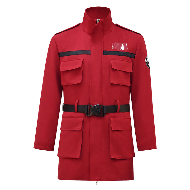 Paul Rudd Red Jacket Ghostbusters Frozen Empire Cosplay Costume Halloween Carnival Suit - Image 2