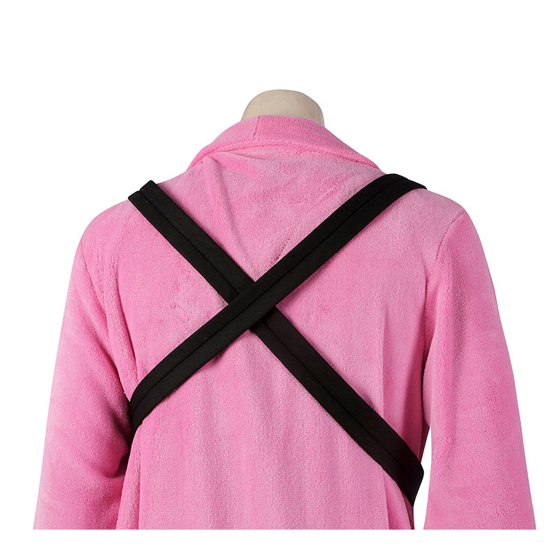 Spider-Man: Across The Spider-Verse Cosplay Costume Peter Parker Pink Robe Jumpsuit - Image 21