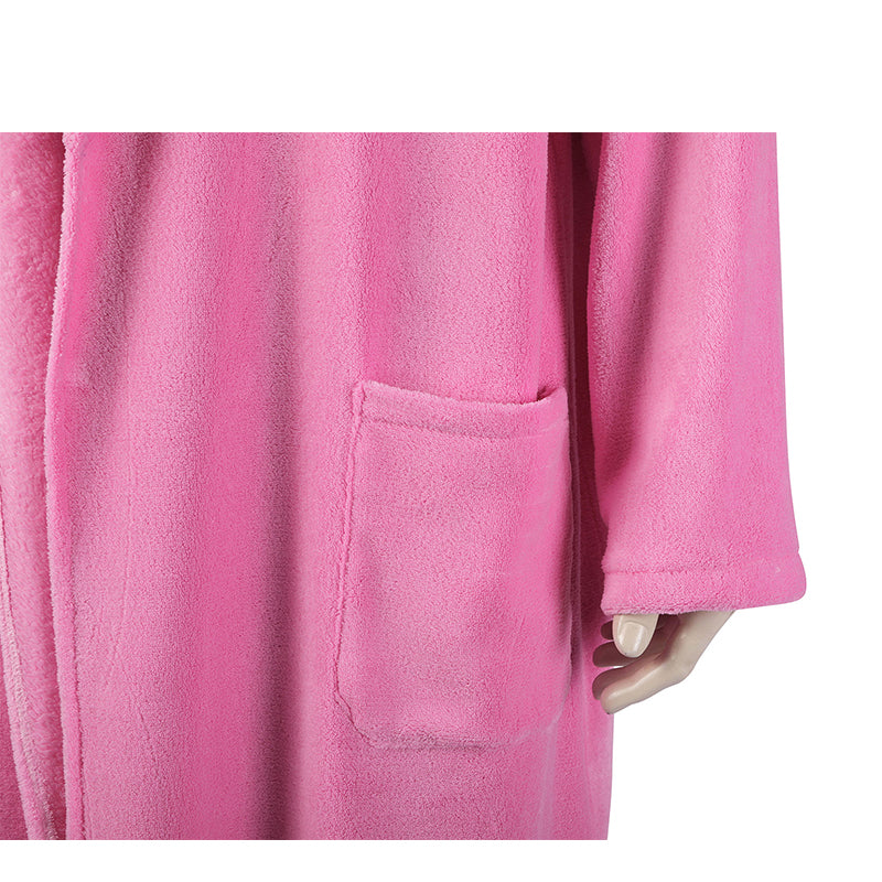Spider-Man: Across The Spider-Verse Cosplay Costume Peter Parker Pink Robe Jumpsuit - Image 11