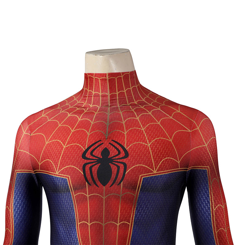 Spider-Man: Across The Spider-Verse Cosplay Costume Peter Parker Pink Robe Jumpsuit - Image 12