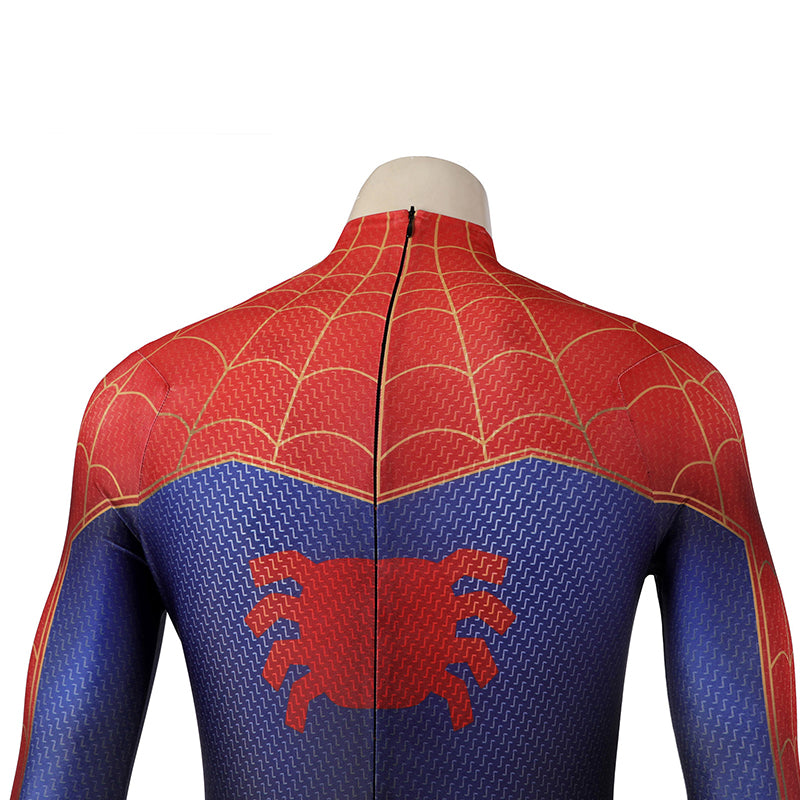 Spider-Man: Across The Spider-Verse Cosplay Costume Peter Parker Pink Robe Jumpsuit - Image 15
