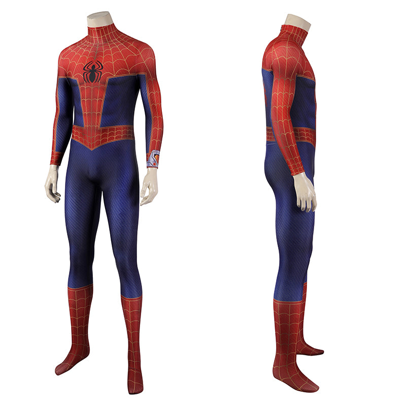 Spider-Man: Across The Spider-Verse Cosplay Costume Peter Parker Pink Robe Jumpsuit - Image 7
