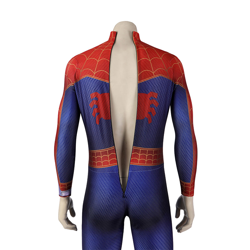 Spider-Man: Across The Spider-Verse Cosplay Costume Peter Parker Pink Robe Jumpsuit - Image 8