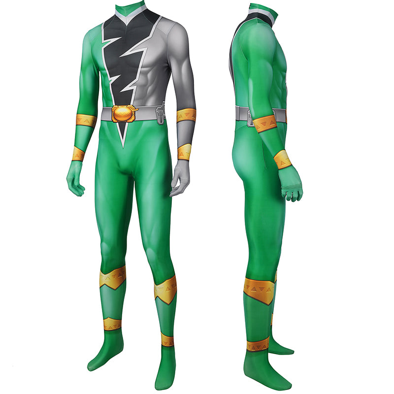 Power Rangers Green Costume Kishiryu Sentai Ryusoulger Ryusoul Green Cosplay Super Sentai Strongest Battle - Image 3