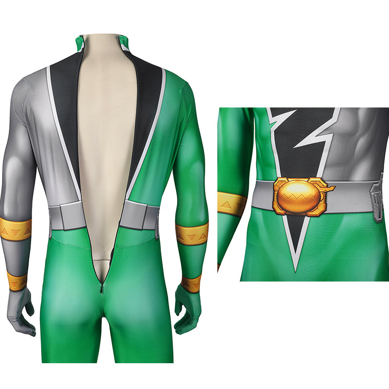 Power Rangers Green Costume Kishiryu Sentai Ryusoulger Ryusoul Green Cosplay Super Sentai Strongest Battle - Image 8