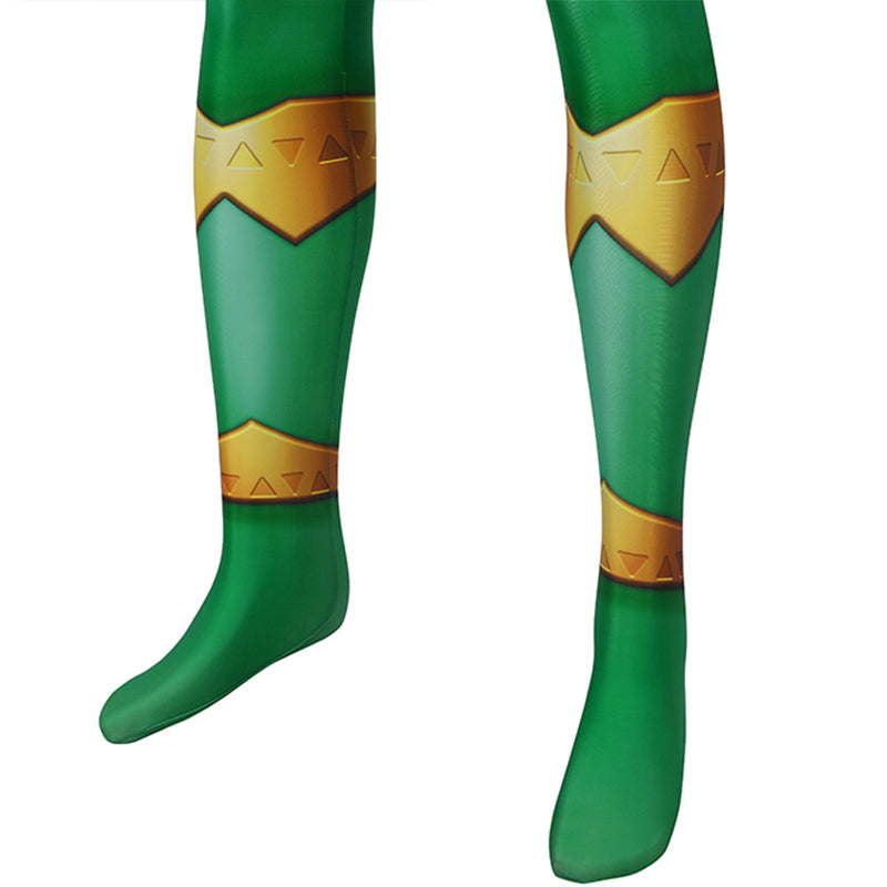 Power Rangers Green Costume Kishiryu Sentai Ryusoulger Ryusoul Green Cosplay Super Sentai Strongest Battle - Image 9