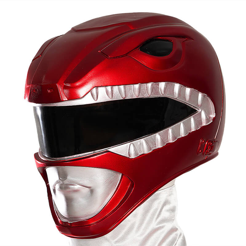 Power Rangers Red Ranger Helmet Adults Power Rangers Costumes - Image 9