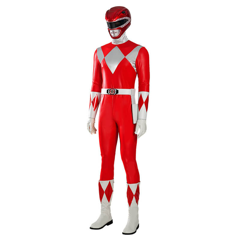 Power Rangers Red Ranger Helmet Adults Power Rangers Costumes - Image 3