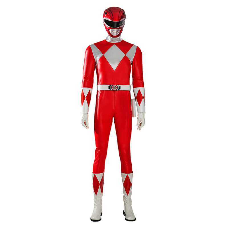 Power Rangers Red Ranger Helmet Adults Power Rangers Costumes - Image 2