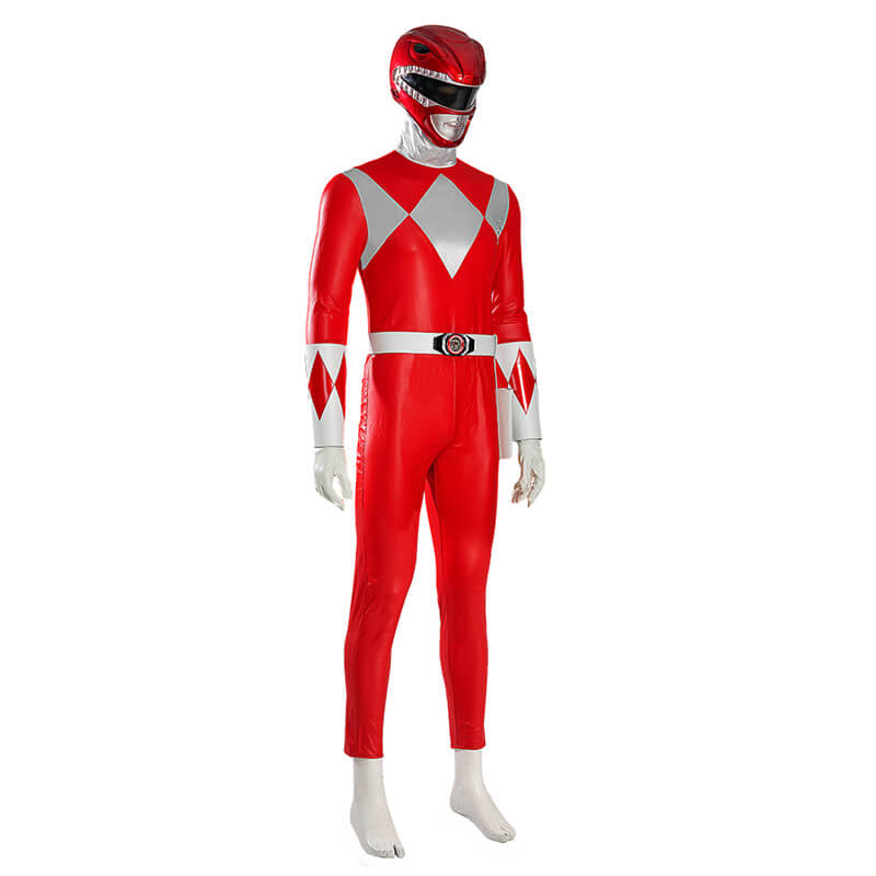 Power Rangers Red Ranger Helmet Adults Power Rangers Costumes - Image 4
