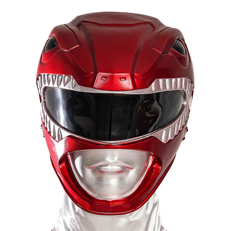 Power Rangers Red Ranger Helmet Adults Power Rangers Costumes - Image 7